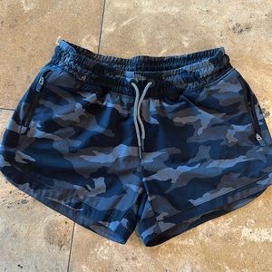 Athleta girl black Camo shorts